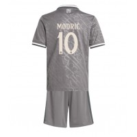 Real Madrid Luka Modric #10 3rd trikot Kinder 2024-25 Kurzarm (+ Kurze Hosen)